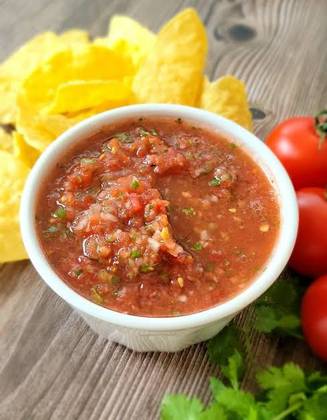Homemade salsa