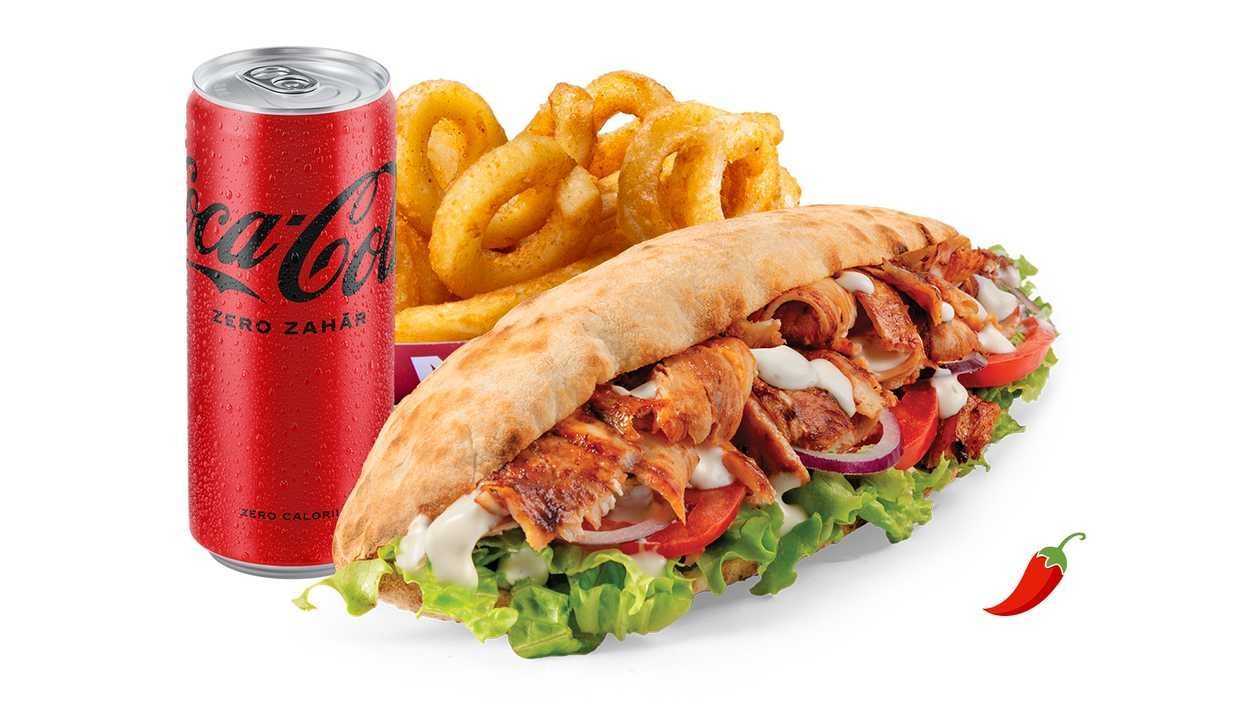 Meniu Doner pui Twister mediu