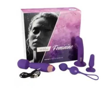Kit de Iniciação ao Prazer Feminino Feminine