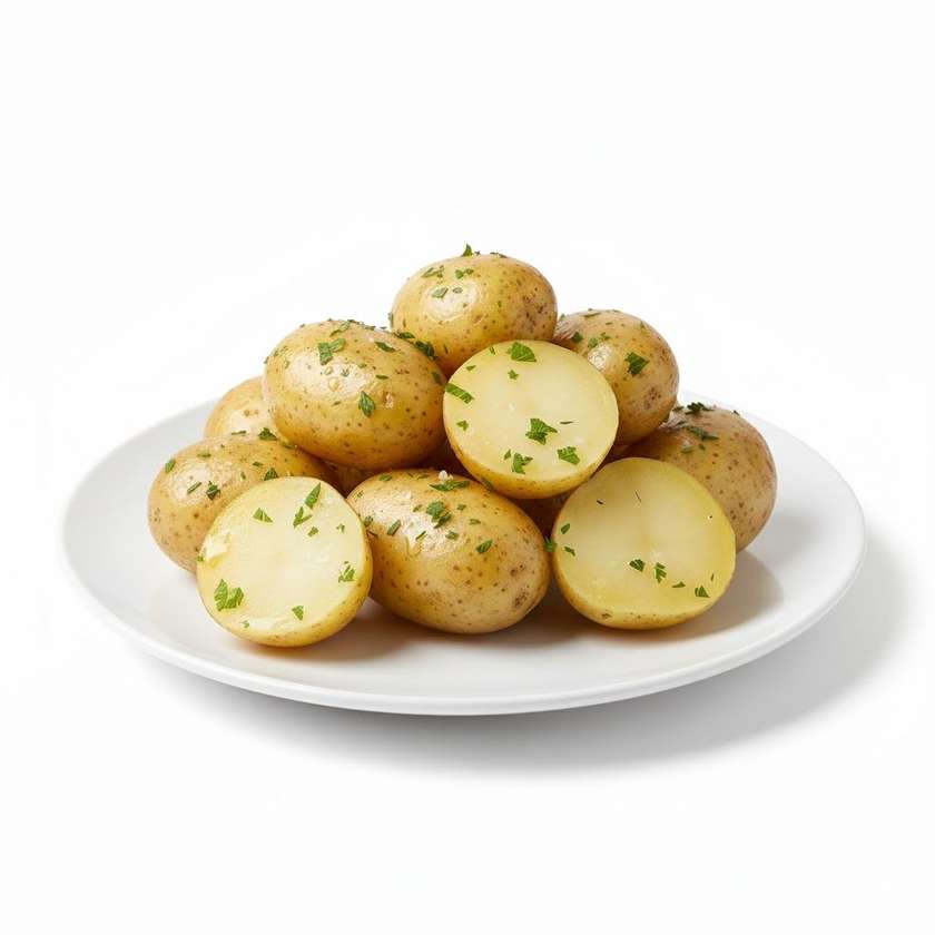 Boiled potatoes