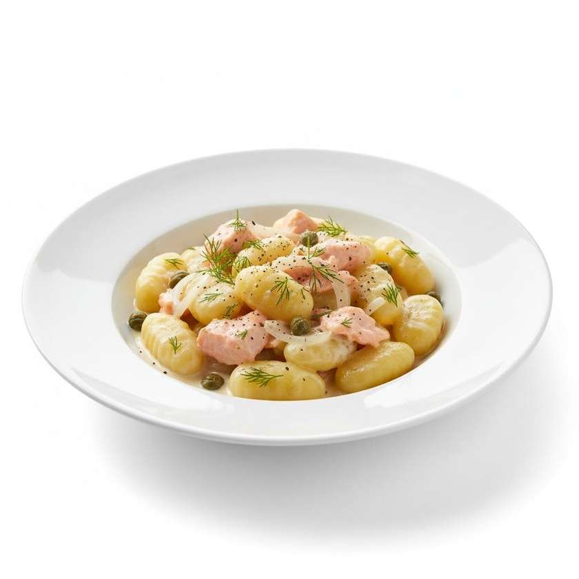 Gnocchi with Salmon