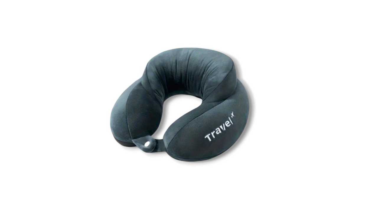 Neck Pillow, Dark Gray, 30cm, 1111111111491