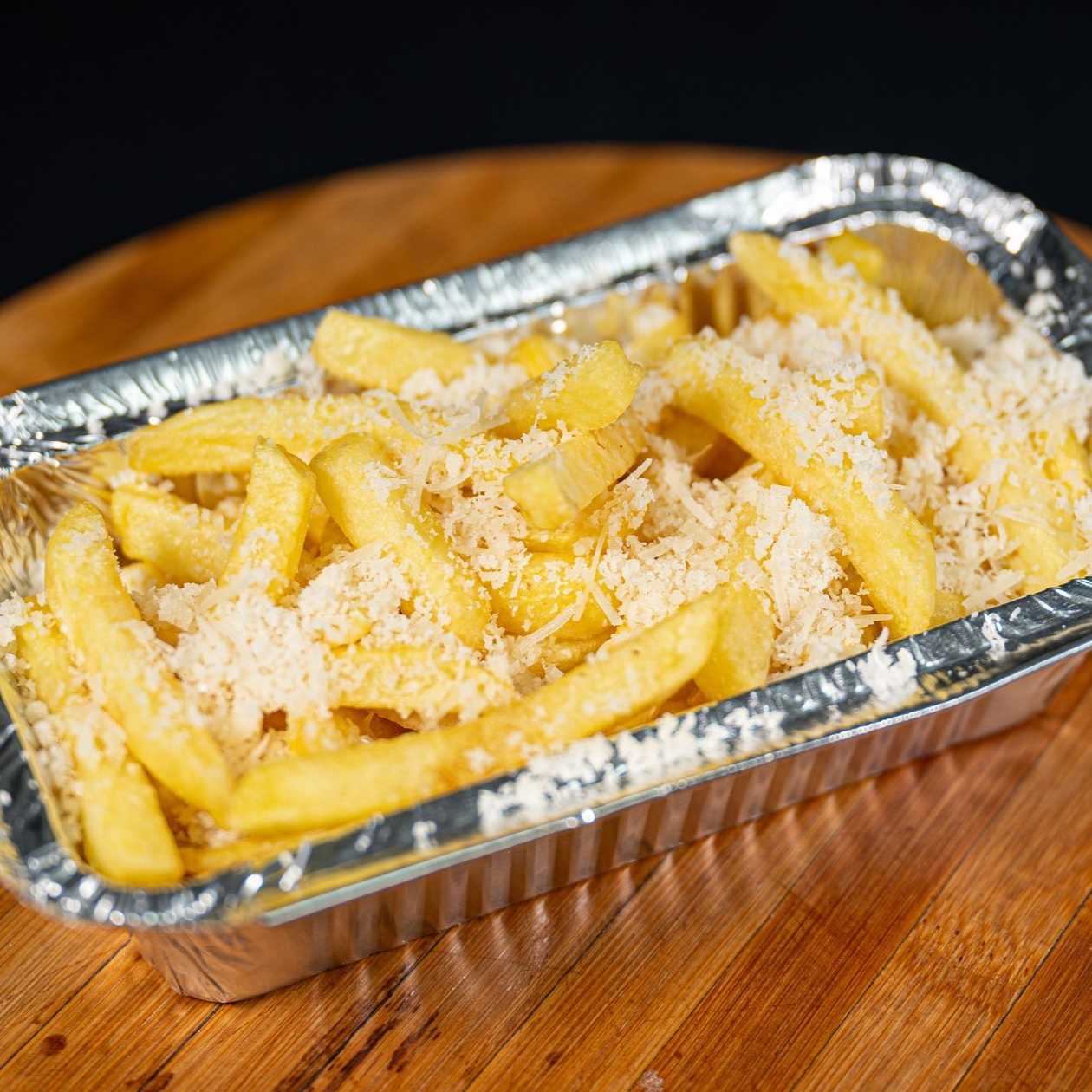 Baked Potatoes with Parmesan and Garlic