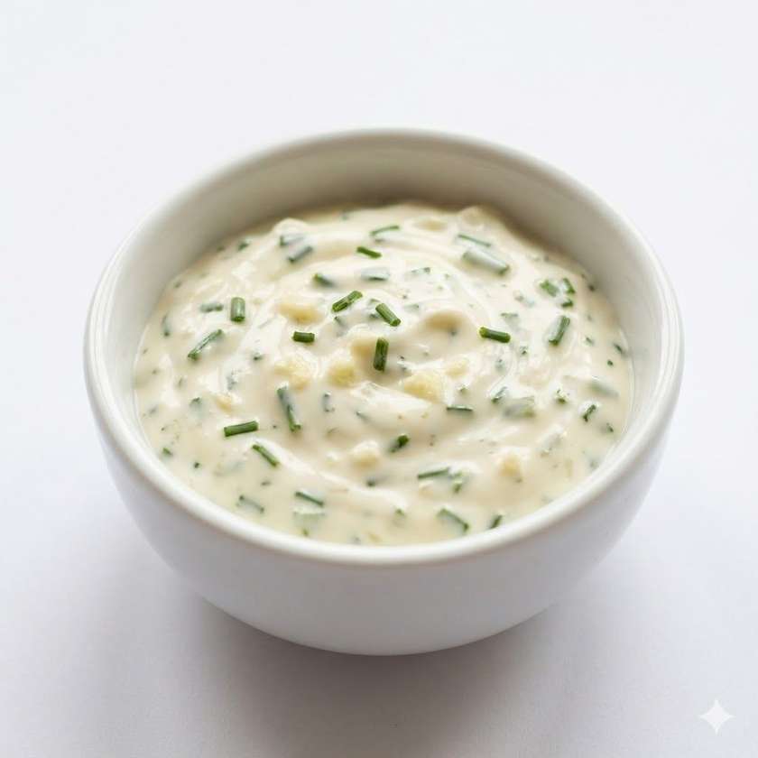 Garlic-chive mayo