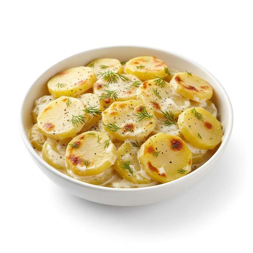 Potatoes in cream