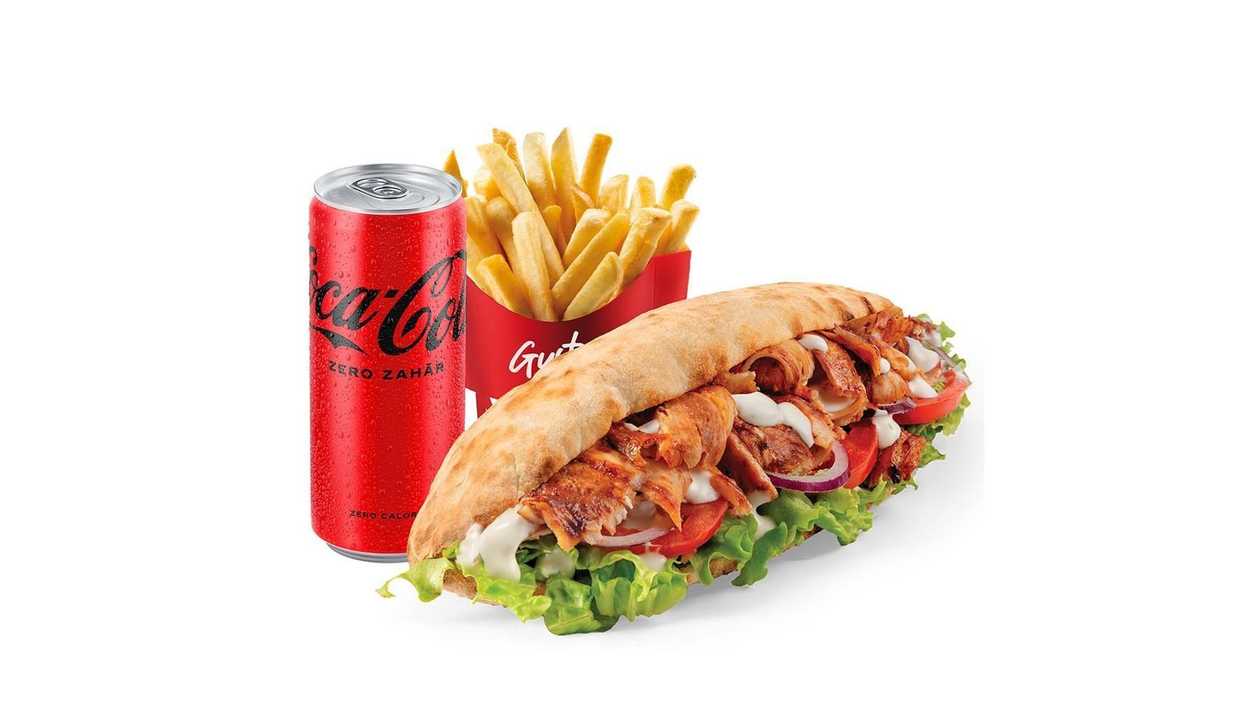 Meniu Doner curcan mediu