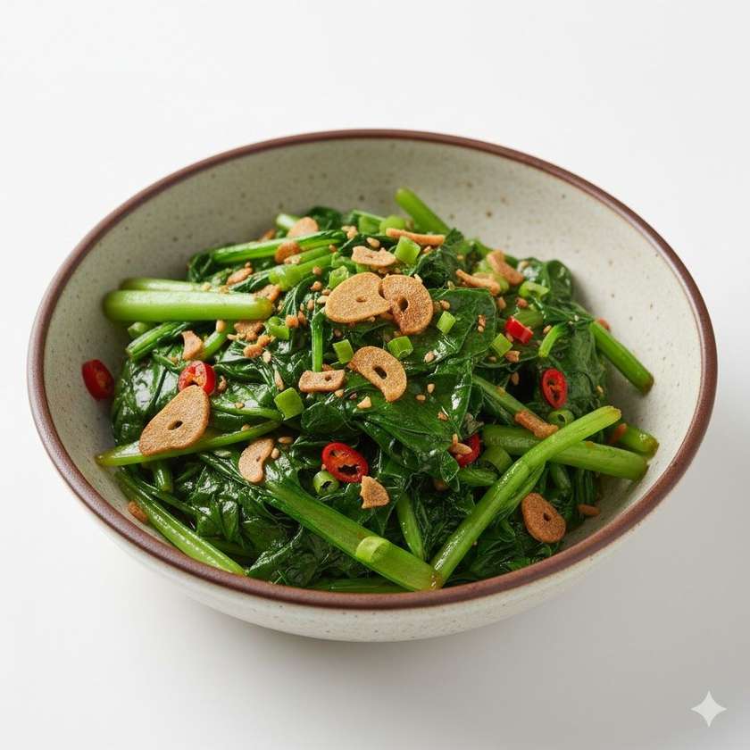 Green Vegetable with Garlic