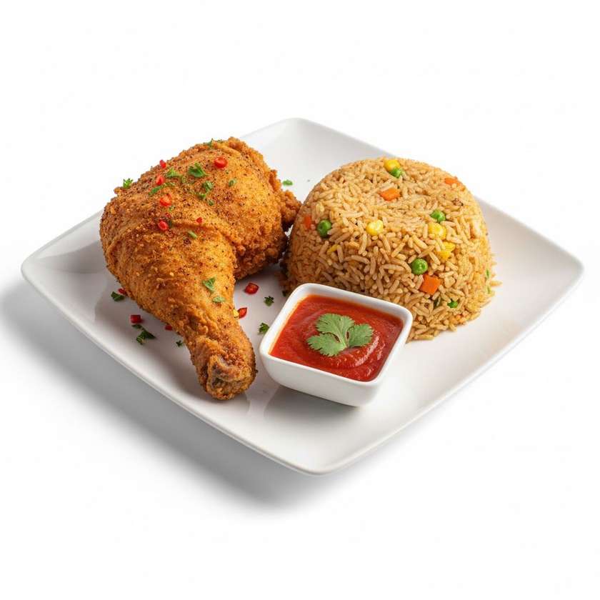 Fried Chicken & Fried Rice