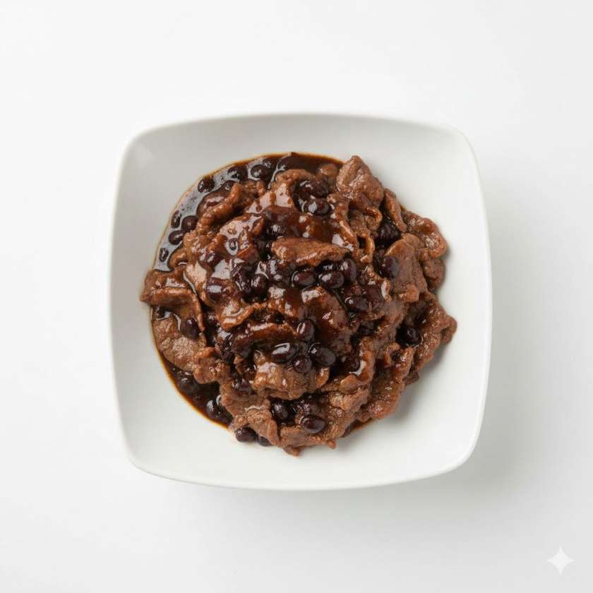 Beef with Black Beans Sauce