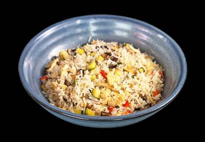 Rice with vegetables