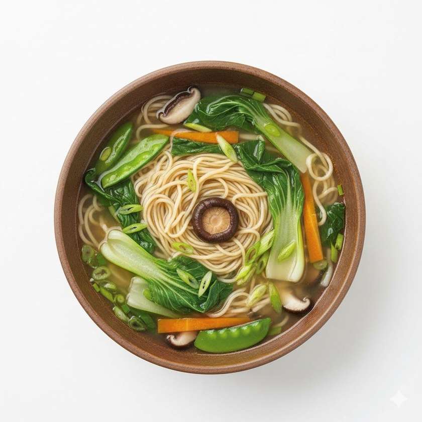 Vegetable Noodles Soup