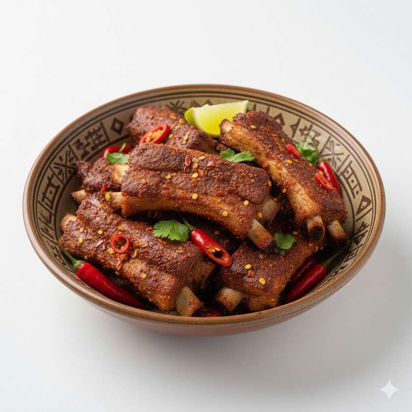 Spicy Pork Spare Ribs
