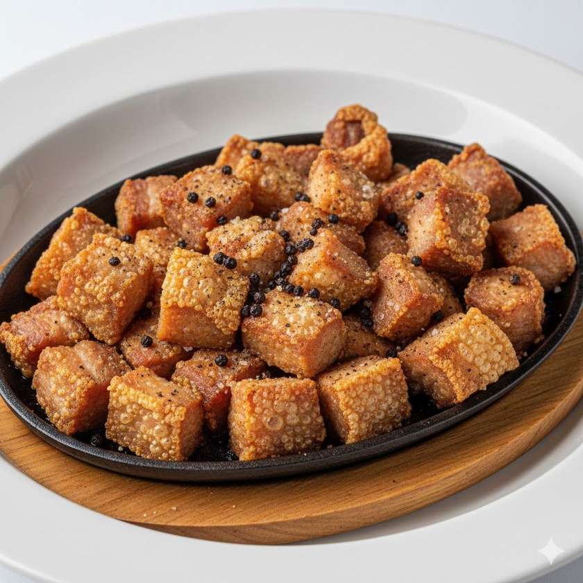 Sizzling Crispy Pork with Pepper