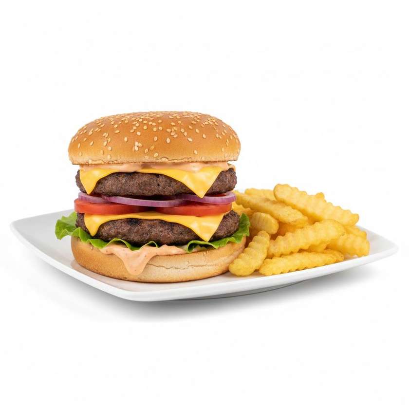 Double Cheese Burger Chips