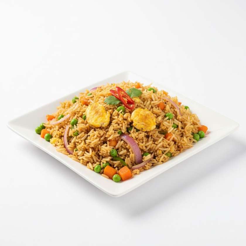 Egg Vegetable Fried Rice