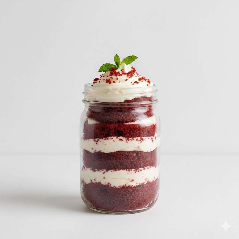 Red Velvet Jar