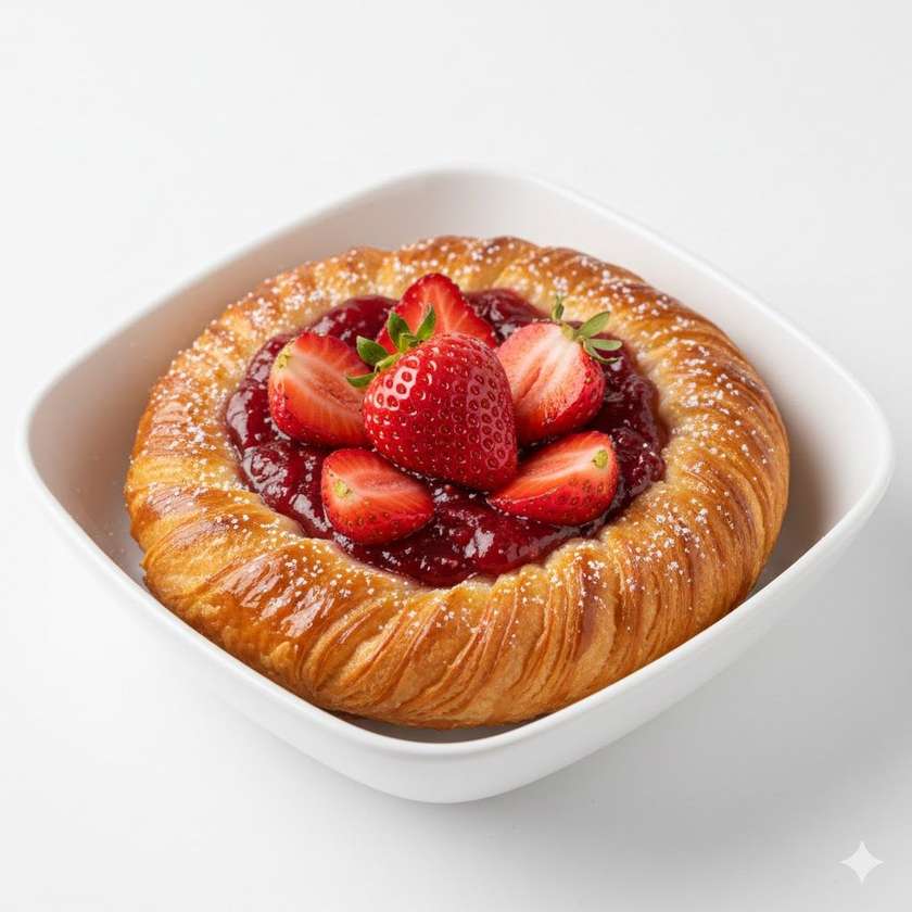 Strawberry Danish
