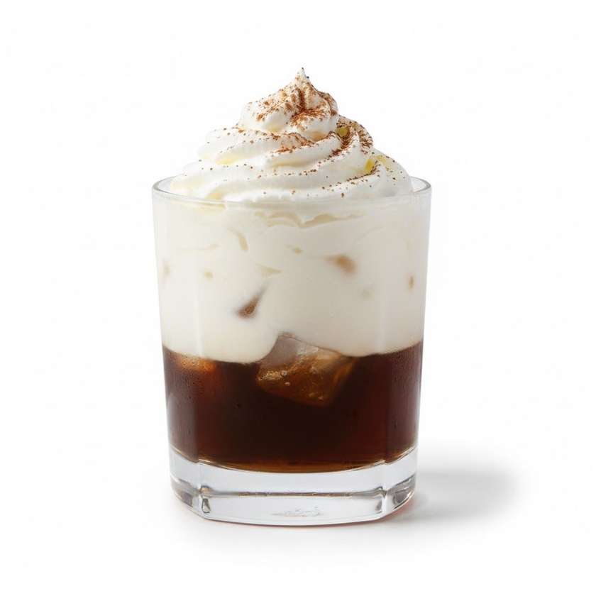 White Russian (Vodka, Espresso, Kahlua, Heavy Cream, Whipped Cream