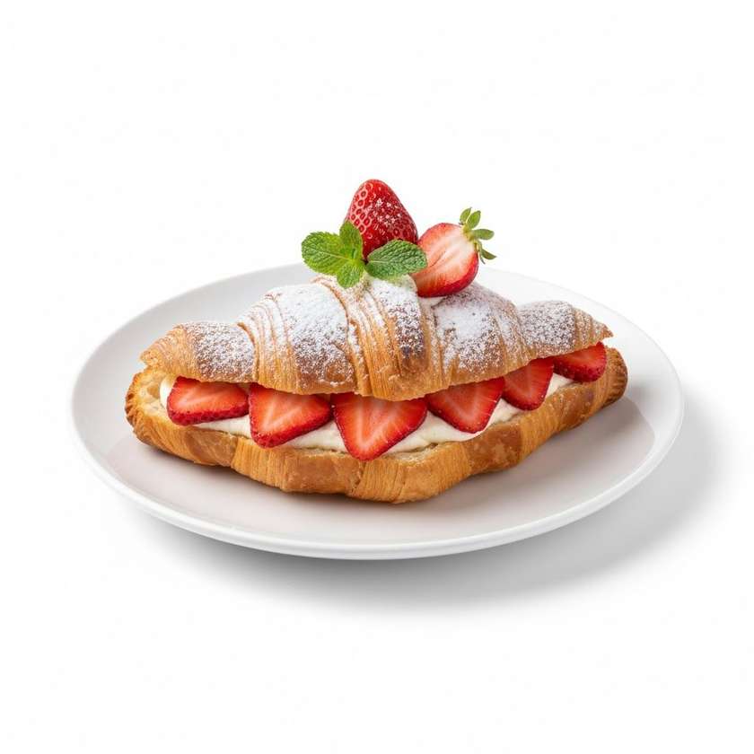 Strawberry Croissant