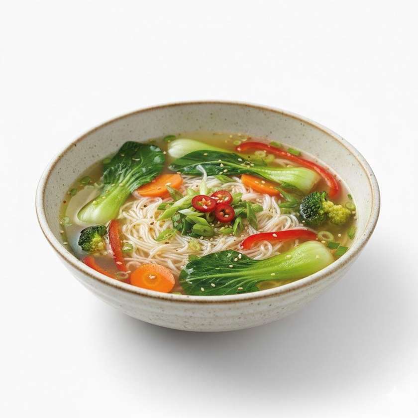 Vegetable Noodles Soup