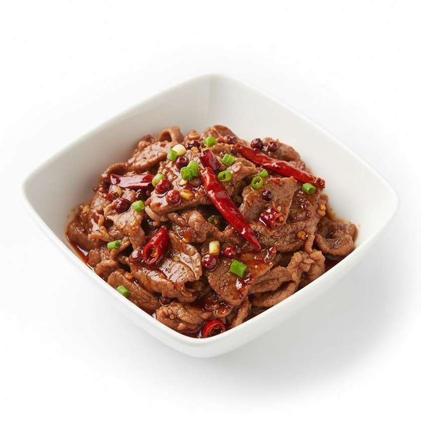 Beef with Szechuan Sauce