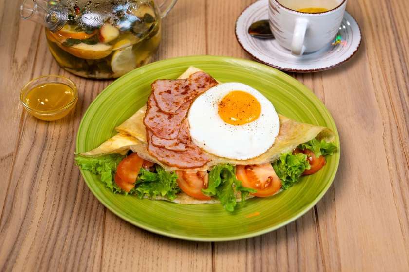 Breakfast crepe