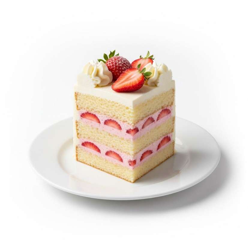 Strawberry Vanilla Cake