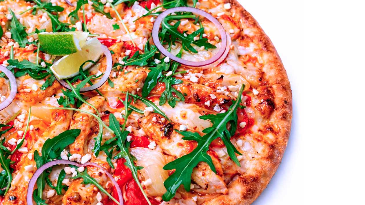 Thai Chicken Pizza