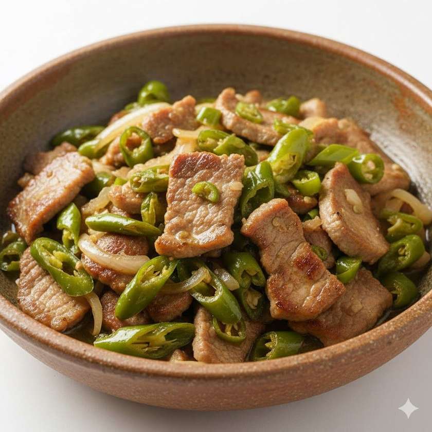 Pork With Green Chili