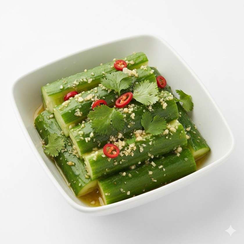 Cucumber with Garlic