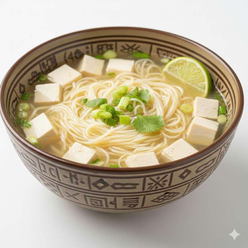 Tofu Noodles Soup