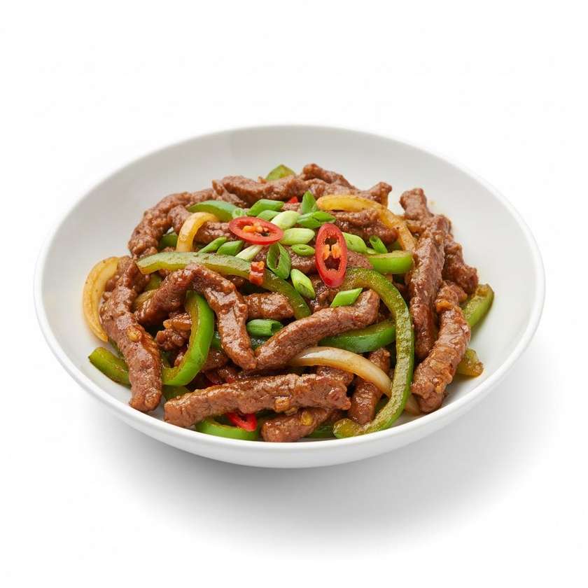 Beef with Greenpepper