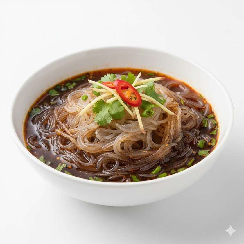Hot and Sour Glass Noodles