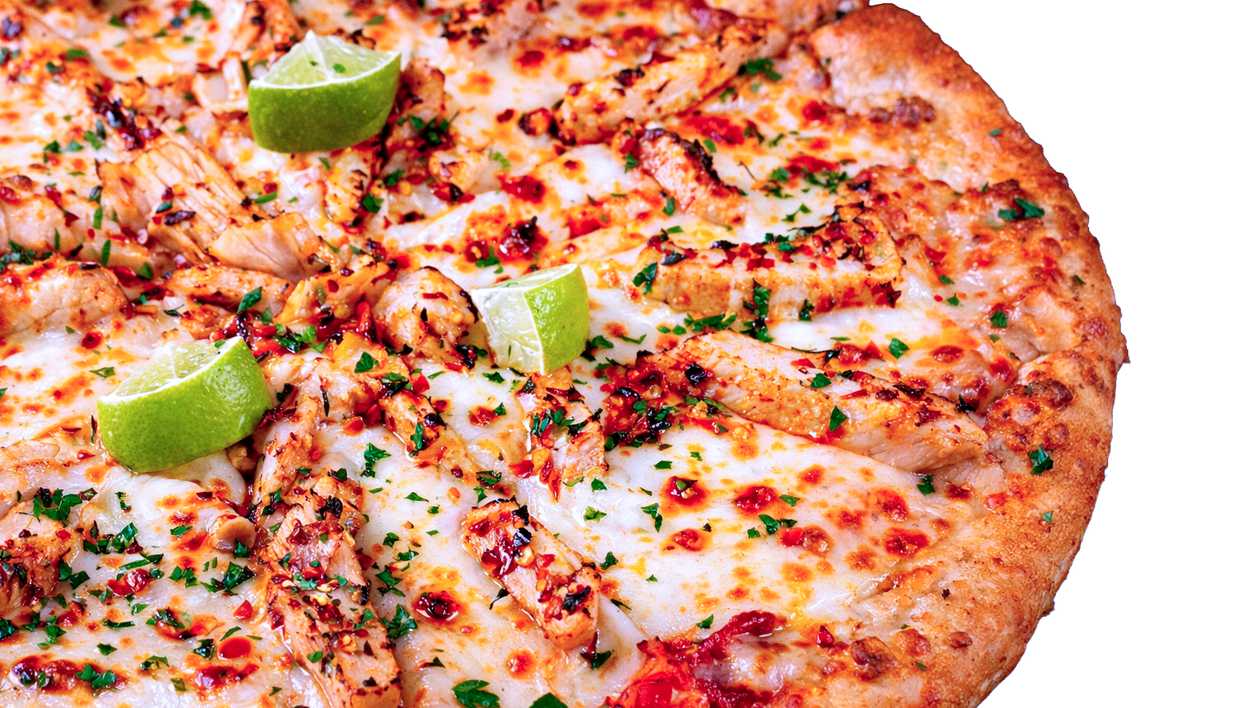 Citrus Chili Chicken Pizza