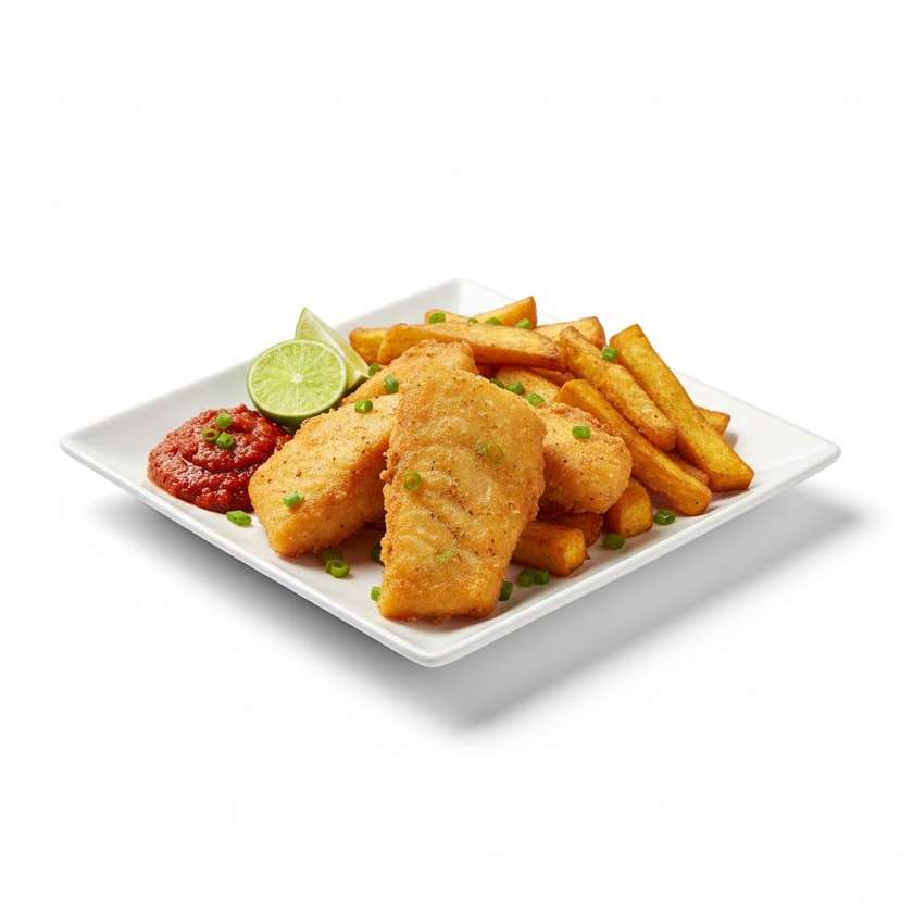 Cod Fish Yam chips