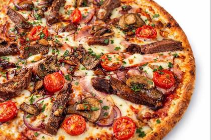 Beef & Wine Pizza