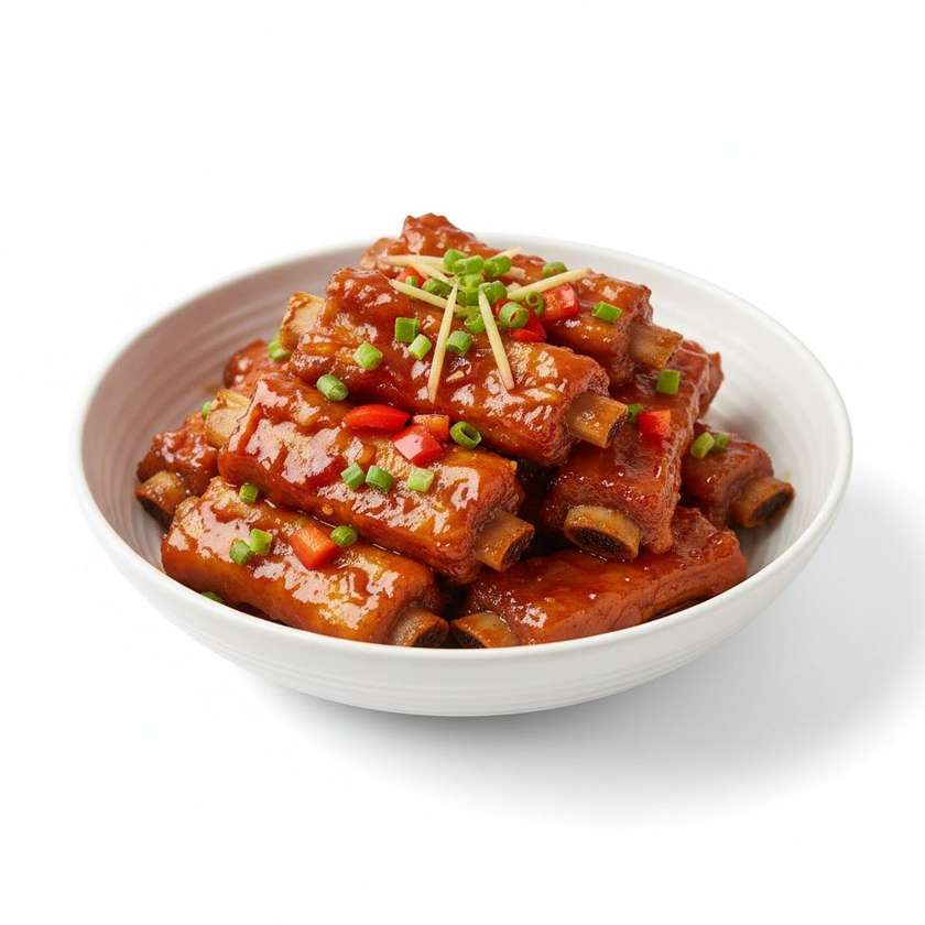 Spare Ribs in Sweet and Sour Sauce
