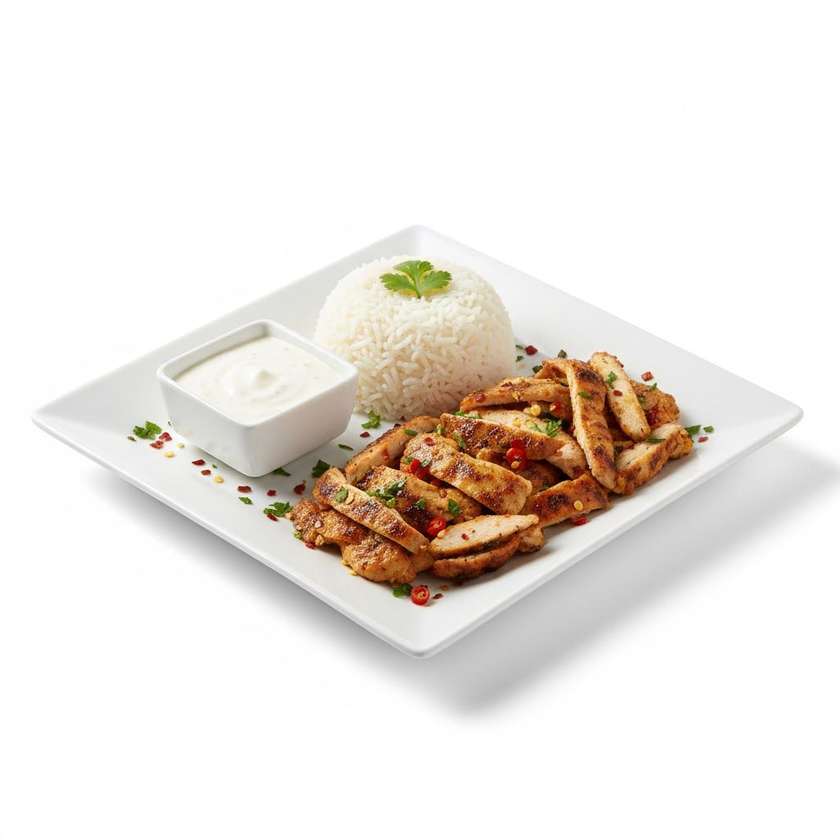 Chicken Doner & Plain Rice