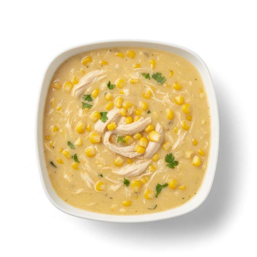 Sweet Corn Chicken Soup