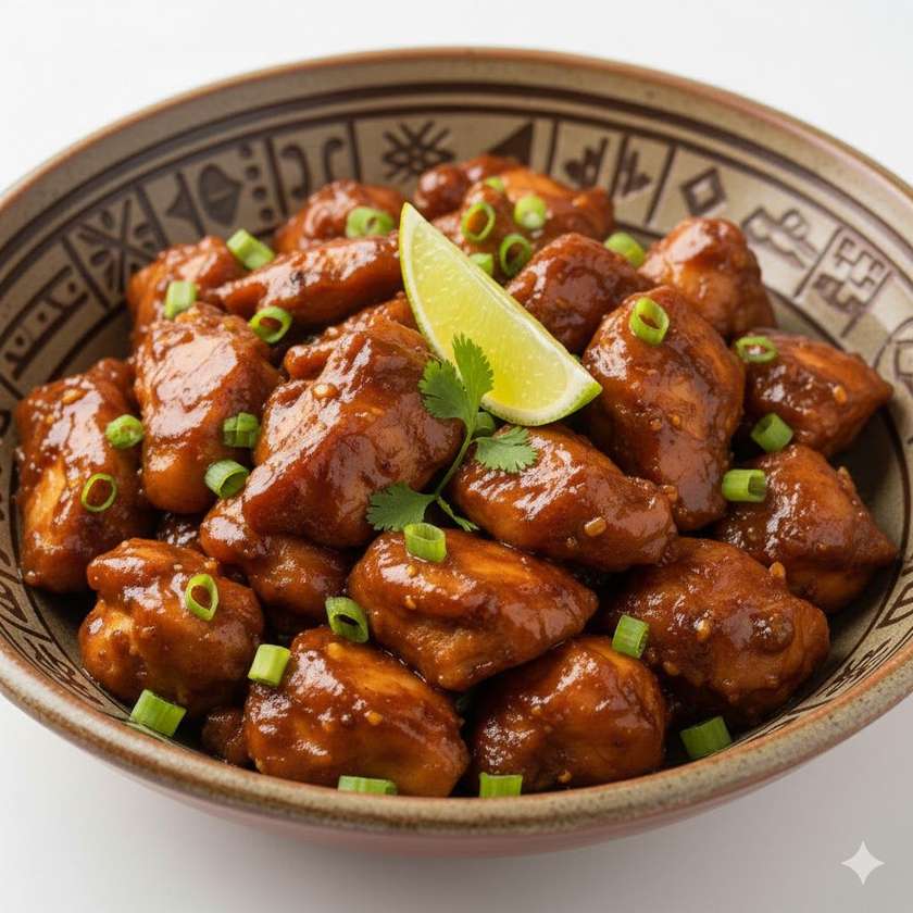 Chicken in Brown Sauce