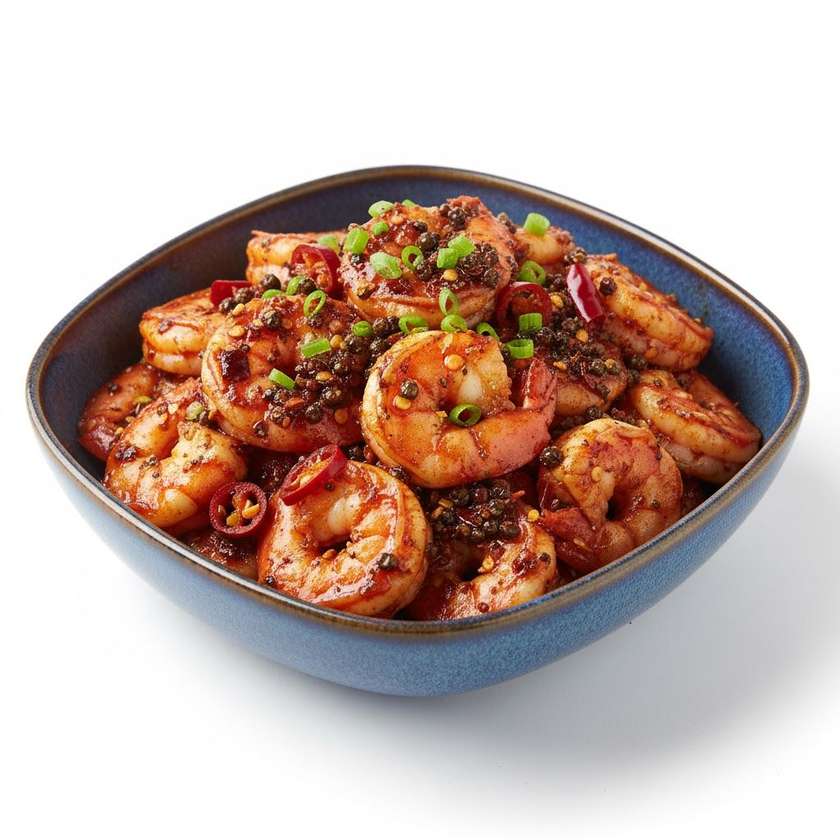 Shrimp with Szechuan Sauce
