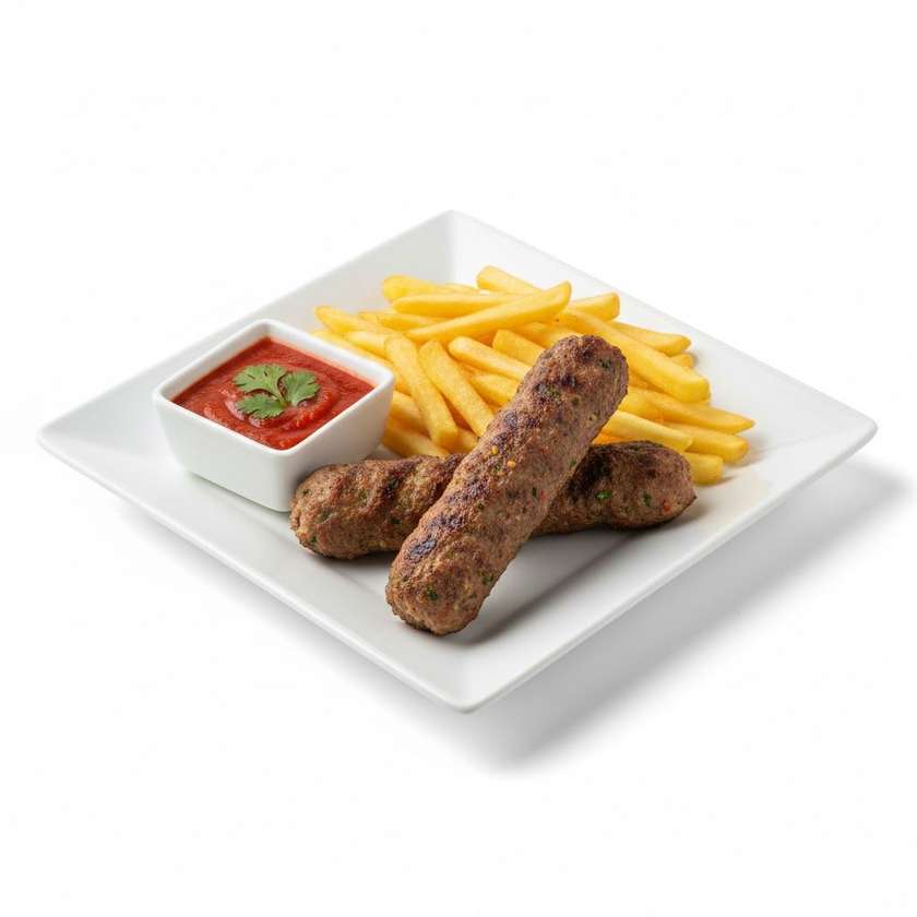 Kofte Kebab & Chips