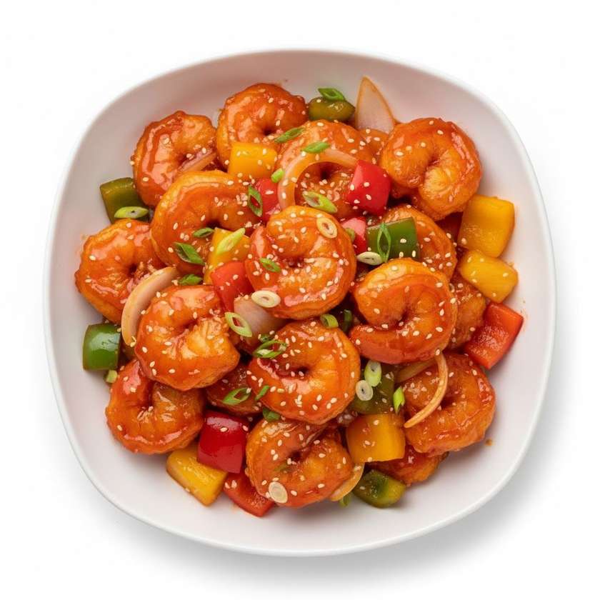 Sweet and Sour Shrimps