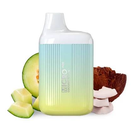 Micro Pod Disposable Vape 600 Puffs Coconut Melon 20mg