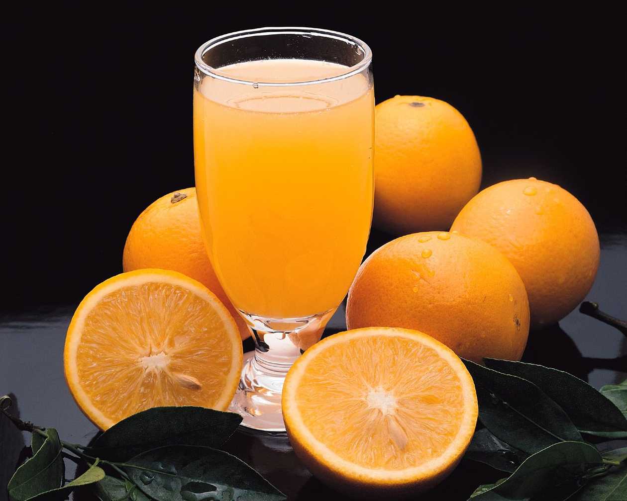 Fresh orange juice