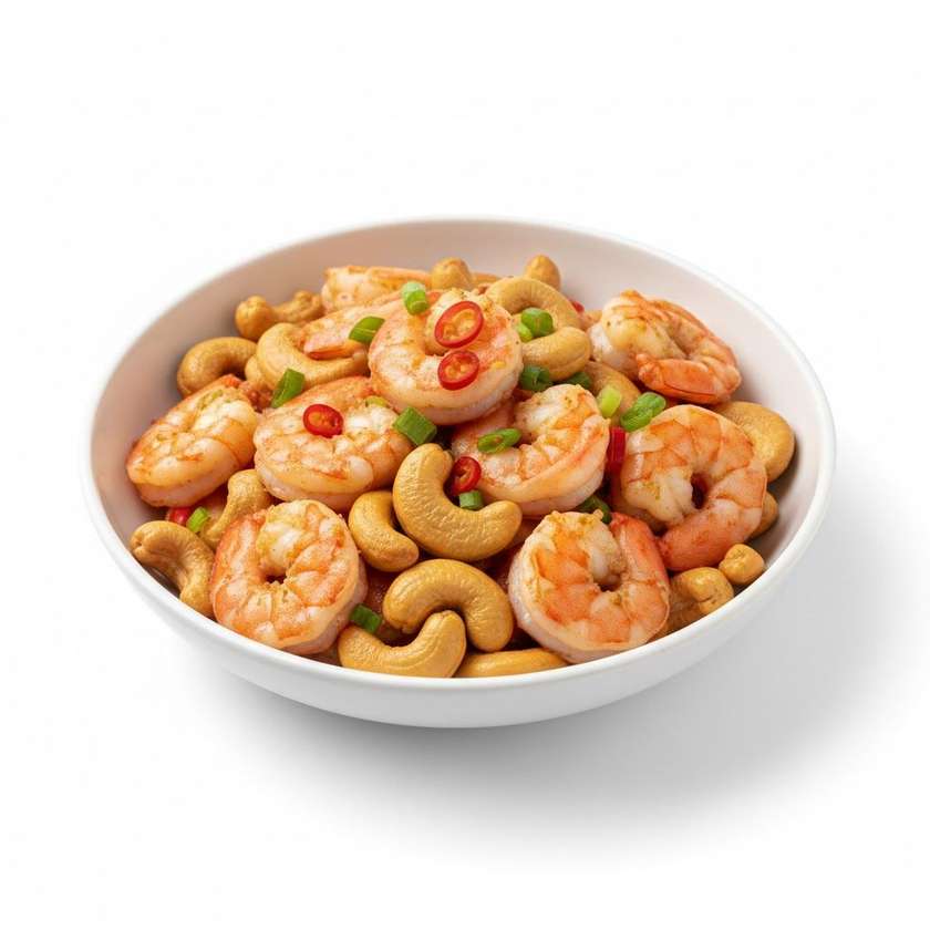 Shrimps with Cashnut