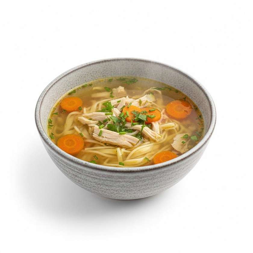 Vývar s mäsom a rezancami 0,4L