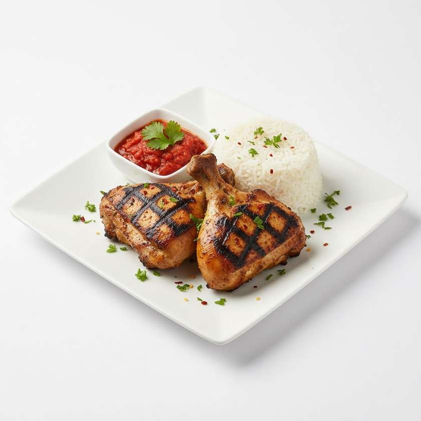 Chicken Thighs & Rice