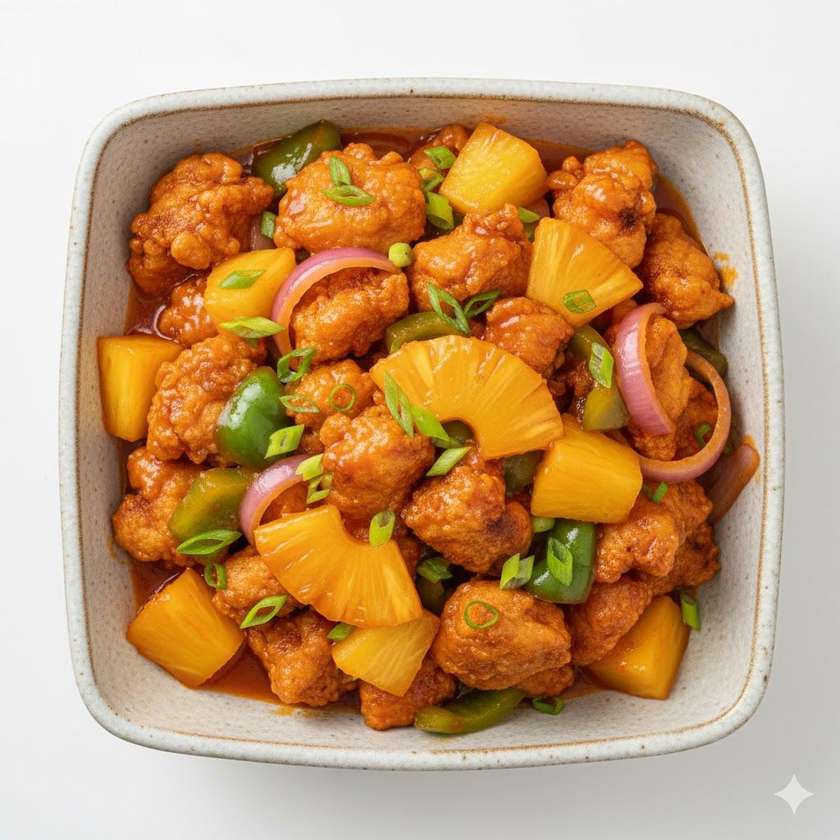 Sweet and Sour Chicken with Pineapple
