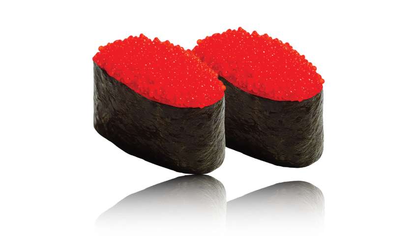 Гункан "RED TOBIKO" 2 шт.